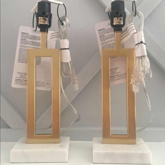 Project 62 Other - Modern brass lamp set by ( Target ) project 62